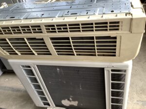 浅口郡里庄町で取り外し回収から処分までしたエアコン