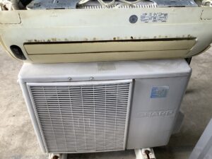 浅口郡里庄町で取り外し回収から処分までしたエアコン