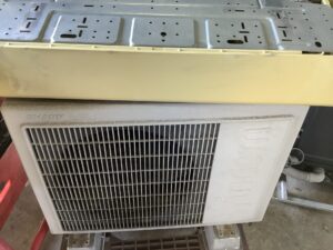 浅口市寄島町で取り外し回収から処分までしたエアコン