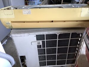 浅口市寄島町で取り外し回収から処分までしたエアコン