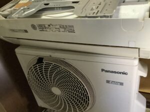 備前市西片上で取り外し回収から処分までしたエアコン