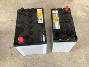 倉敷市阿知で引き取り回収から処分までしたバッテリー