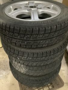 津山市井口で引き取り回収から処分までしたアルミタイヤ