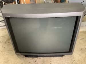 美作市林野で引き取り回収から処分までしたテレビ