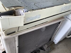 小田郡矢掛町で取り外し回収から処分までしたエアコン
