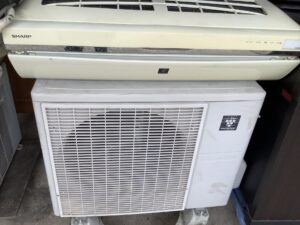 小田郡矢掛町で取り外し回収から処分までしたエアコン