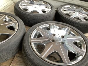倉敷市水島で引き取り回収から処分までしたアルミタイヤ