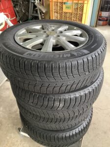 玉野市番田で引き取り回収から処分までしたアルミタイヤ