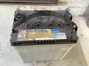 浅口市鴨方町で引き取り回収から処分までしたバッテリー