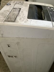 浅口市鴨方町で引き取り回収から処分までした洗濯機