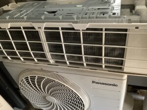 笠岡市吉浜で取り外し回収から処分までしたエアコン