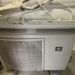 総社市清音で取り外し回収から処分までしたエアコン