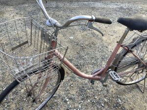 笠岡市中央町で引き取り回収から処分までした自転車