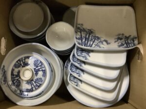 玉野市長尾で引き取り回収から処分までした食器