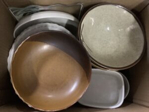 津山市河辺で引き取り回収から処分までした食器