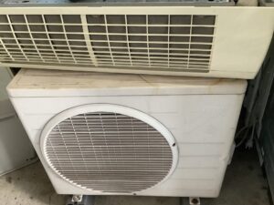 赤磐市桜ヶ丘で取り外し回収から処分までしたエアコン