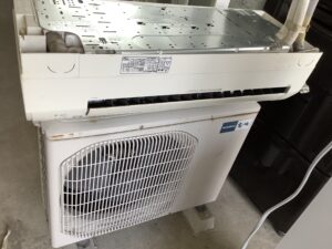 浅口市金光町で取り外し回収から処分までしたエアコン