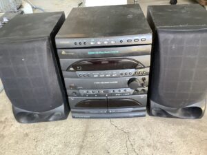 笠岡市二番町で引き取り回収から処分までしたオーディオ