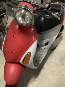 和気郡和気町で引き取り回収から処分までしたバイク