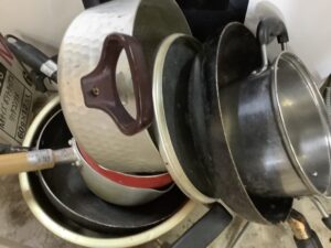 美作市豊国原で引き取り回収から処分までした不用品