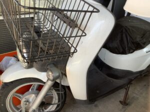 高梁市新町で引き取り回収から処分までしたバイク