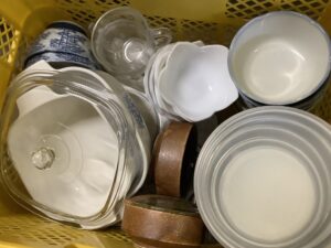 勝田郡勝央町で引き取り回収から処分までした食器