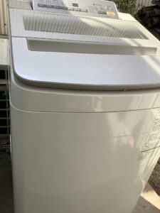 津山市二宮で引き取り回収から処分までした洗濯機