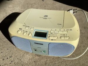 新見市草間で引き取り回収から処分までしたオーディオ