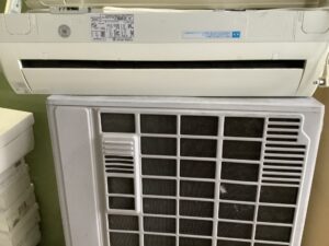 小田郡矢掛町で取り外し回収から処分までしたエアコン