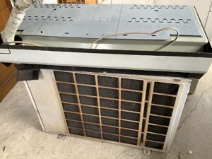 備前市伊部で取り外し回収から処分までしたエアコン