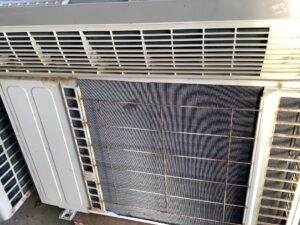 久米郡美咲町で取り外し回収から処分までしたエアコン