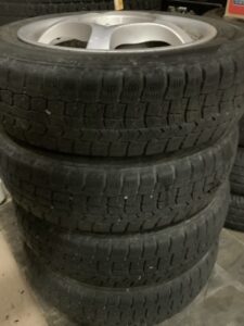 小田郡矢掛町で引き取り回収から処分までしたアルミタイヤ