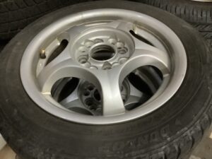 小田郡矢掛町で引き取り回収から処分までしたアルミタイヤ