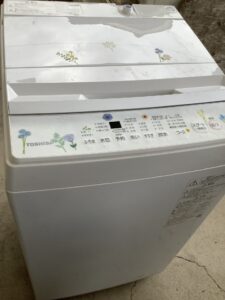 美作市粟井で引き取り回収から処分までした洗濯機