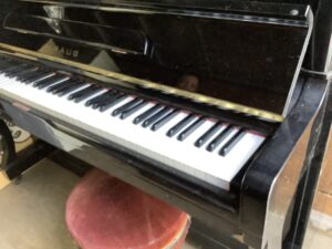 玉野市田井で引き取り回収から処分までしたピアノ