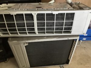 加賀郡吉備中央町で取り外し回収から処分までしたエアコン