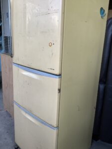 玉野市八浜町で引き取り回収から処分までした冷蔵庫