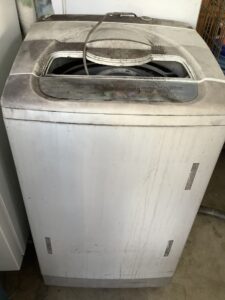 備前市伊部で引き取り回収から処分までした洗濯機