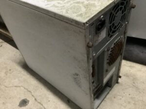 真庭市久世で引き取り回収から処分までしたパソコン本体