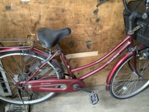 久米郡久米南町で引き取り回収から処分までした自転車