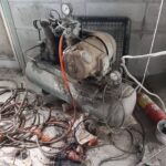 新見市高尾で農機具の回収から処分までさせて頂きました。