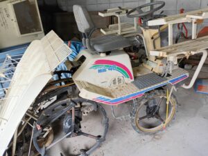 久米郡久米南町で引き取り回収から処分までした農機具