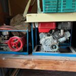 新見市井倉で農機具の回収から処分までさせて頂きました。