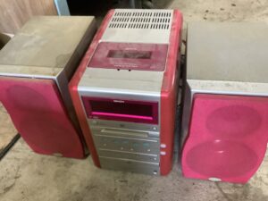 久米郡美咲町で引き取り回収から処分までしたオーディオ