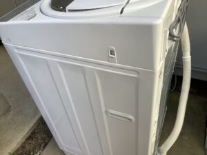 井原市井原町で引き取り回収から処分までした洗濯機
