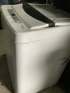 赤磐市馬屋で引き取り回収から処分までした洗濯機