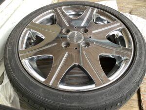 津山市二宮で引き取り回収から処分までしたアルミタイヤ