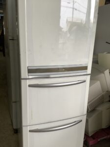 浅口市鴨方町で引き取り回収から処分までした冷蔵庫