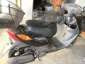 苫田郡鏡野町で引き取り回収から処分までしたバイク