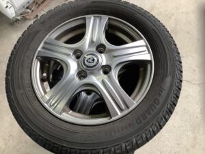 久米郡美咲町で引き取り回収から処分までしたアルミタイヤ